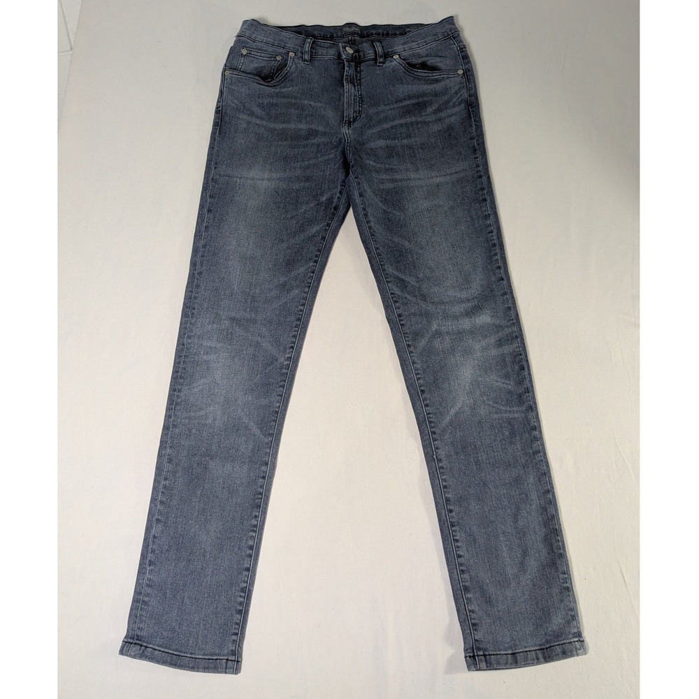 Slate & Stone Men's Jeans W33 L32 Gray Wash Straight Leg Denim 5-Pocket